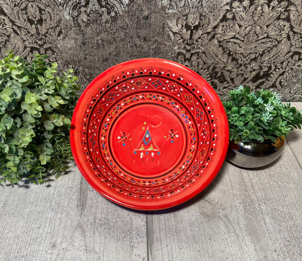 Salatschüssel (T) Berber Rot